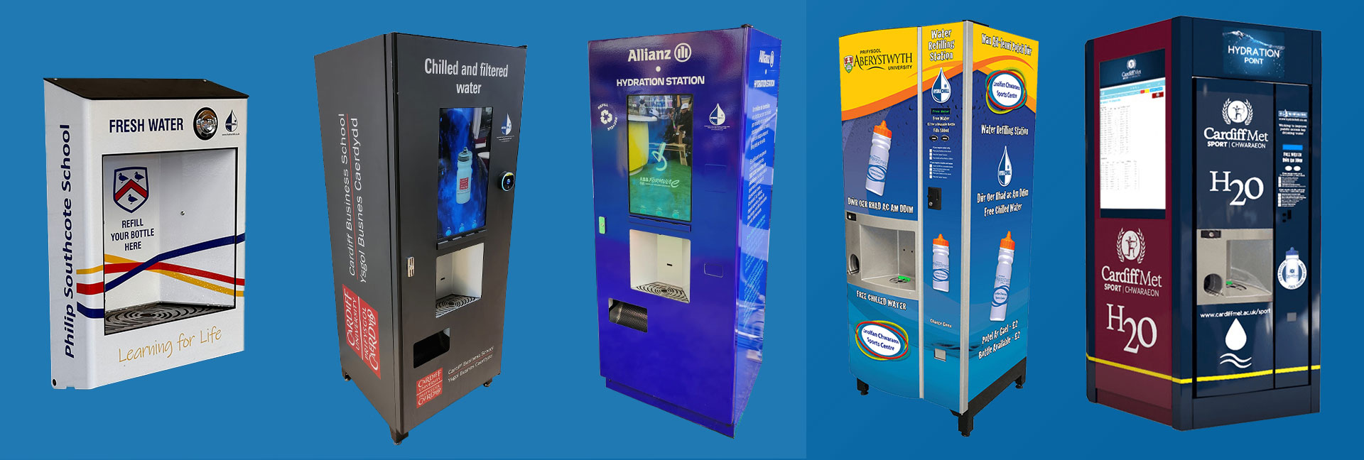 Water Refilling Stations Product Range
